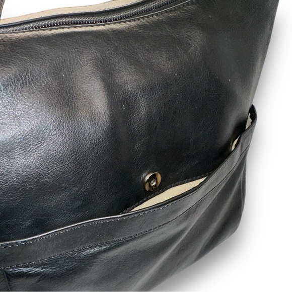 Pelle Pelle Black Leather Shoulder Bag - Picture 4 of 5